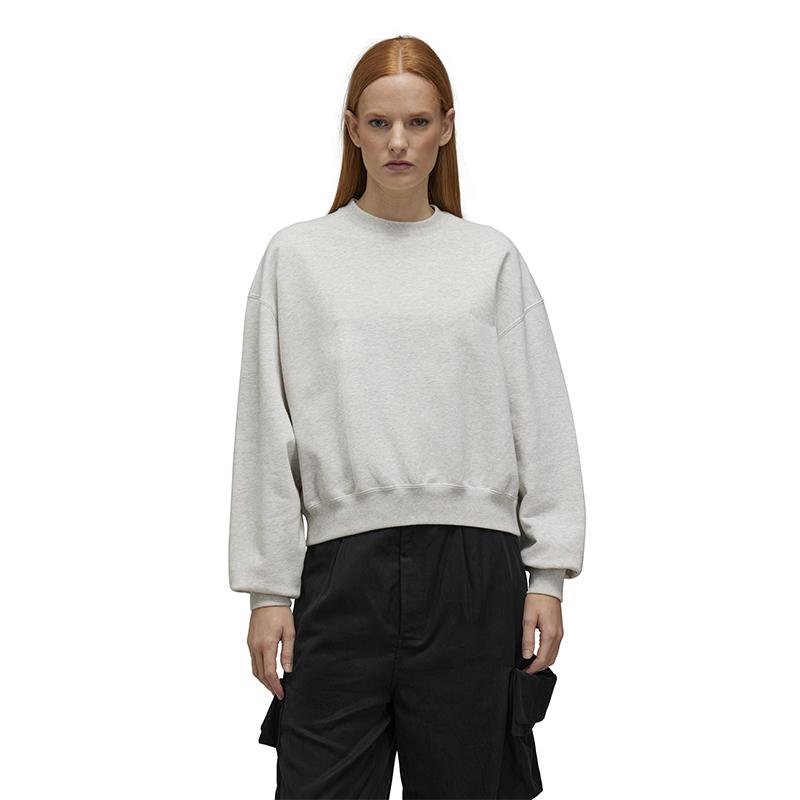 

Y-3 Autumn Winter Versatile Fashion Hoodie Women hoodies Light-Gray JD9813 S