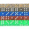 6 Sided Glittering Dice Collection for Tabletop Game Gambling Entertainment Party-16mm Square Corner D6 Dice with Standard Dots