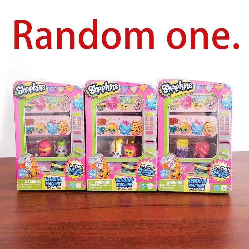 Shopkins Sesong Blind Box 1/2/3 Shopping Nisse Sett Leketøy Supermarked Kjøkken Scene Dukkehus Miniatyr Jente Barnebursdagsgave