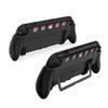 Ergonomic Grip Case with Build  In Game Card Storage & Not  Slip Protective Holder Portable Stand Grip Holder for Switch