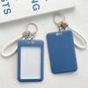 Portable Bus Card Protective Cover Student Campus Card Id Card Holder Protector Pouch with Clear Window