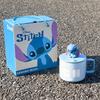 Stitch Ceramic Mug with Lid