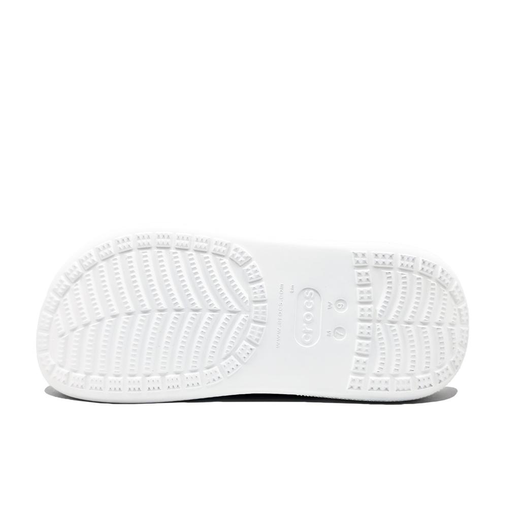 Crocs Crush Clog EVA Fun Mix & Match Cute Sweet Fun Food Theme Versatile Fashion Hole Shoes Unisex White