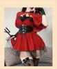 Domi La Sexy Christmas Costume: Women's New Year Devil Anime Uniform