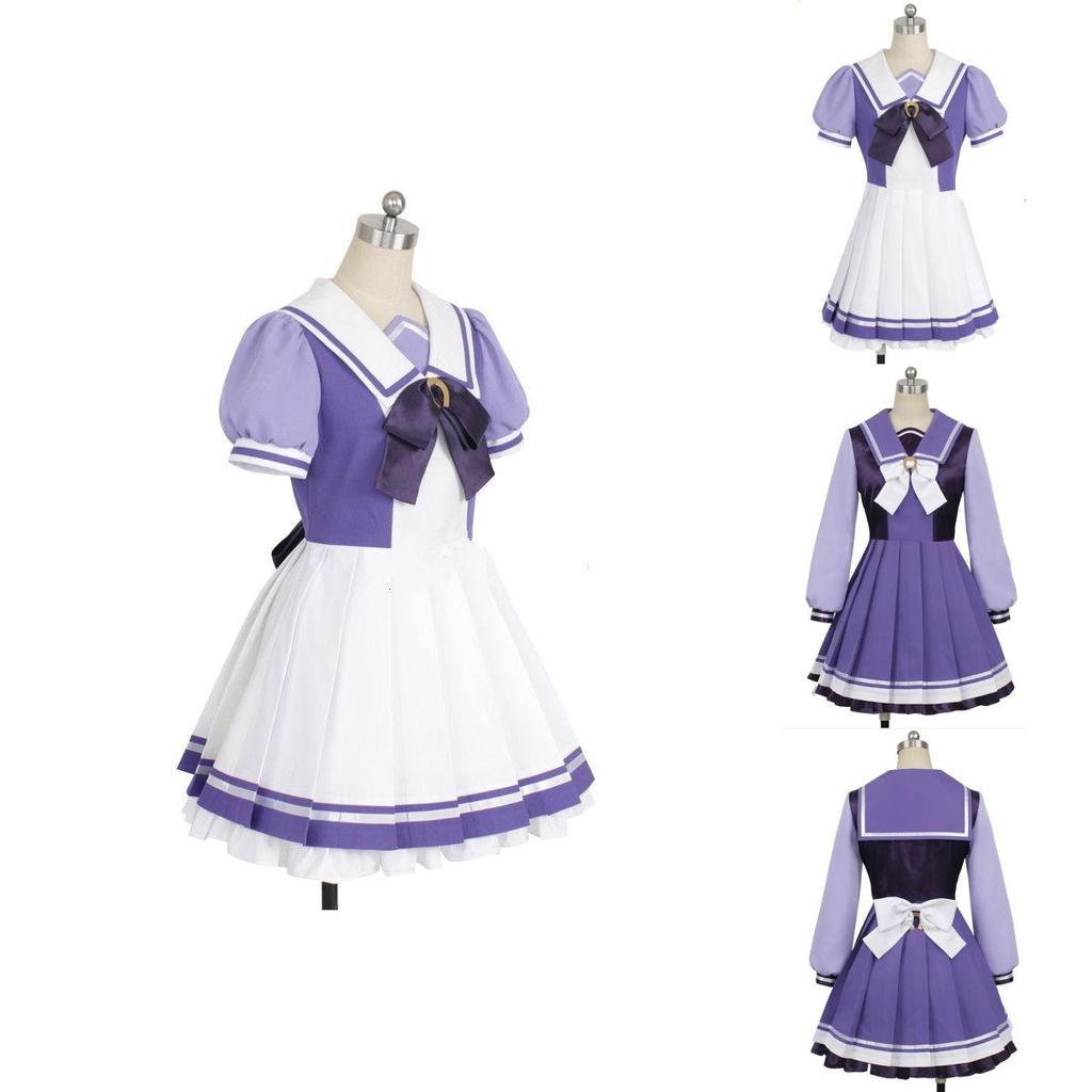 Premium Quality Game Pretty Derby Mary Jane Winter Uniform Cosplay Full Set For School Events