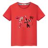 Helluva Boss T Shirt for Kids Boy10year Print 100%Cotton Kawaii Short-sleeved Y2k Anime Tops Pride Tshirt Cute Tees Girl Clothes
