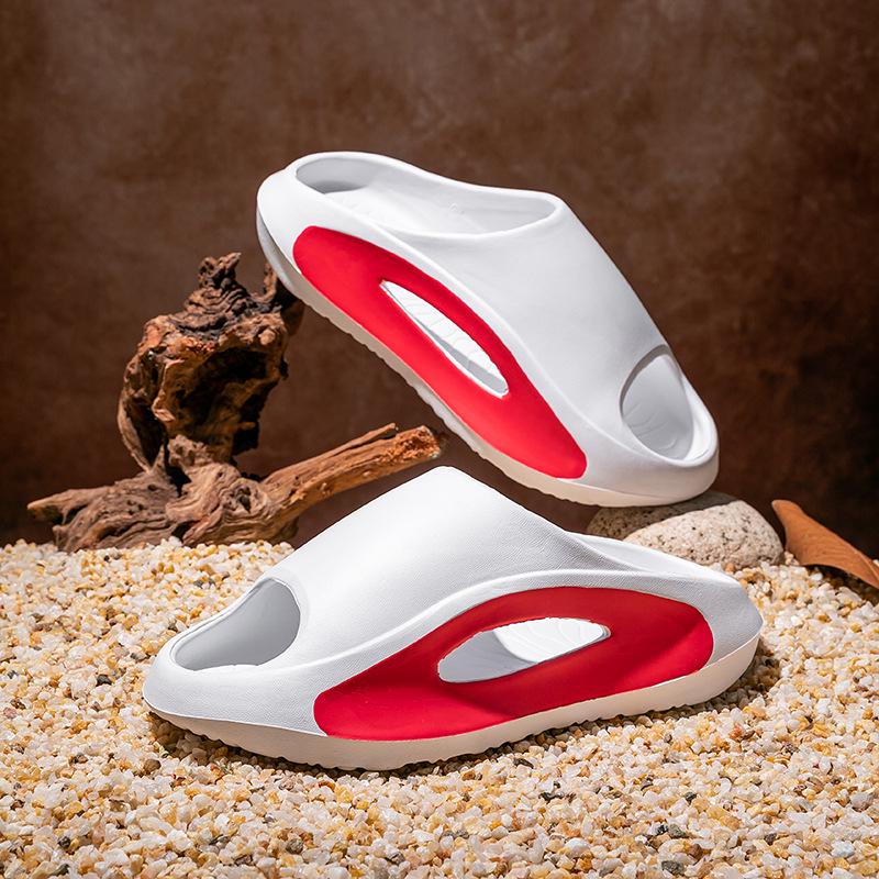 Men's Trendy 2025 Non-Slip Summer Slippers: Indoor Cool Comfort