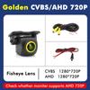 Smartour Parking New CVBS Switch AHD 720P Car Rear View Camera 170 Degree Fisheye Golden Len Front View for Focus Toyota Kia BMW