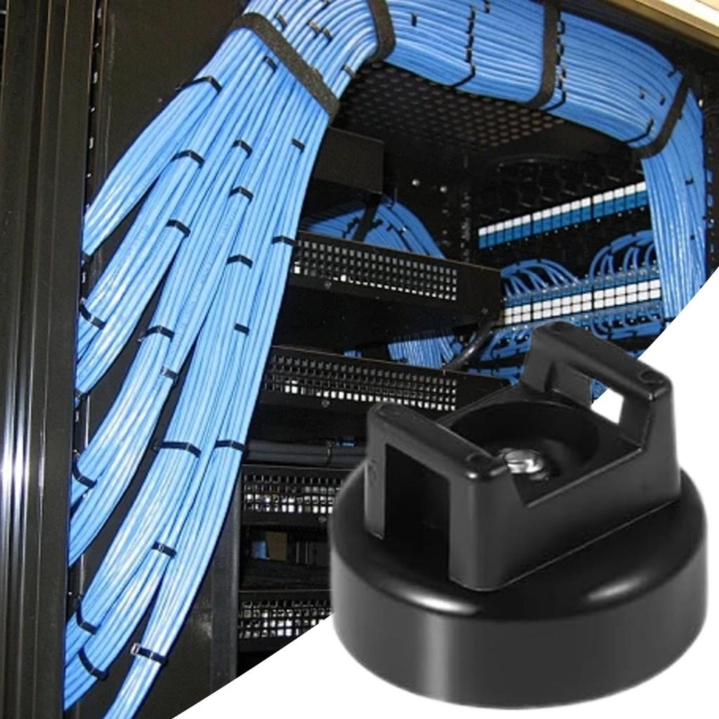 15pcs Magnetic Cable Zip Tie Mount Kit Charging Cord Organizer Multifunctional Cable Holder with Ties for Wall Work Organization