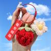 Hangli Cute Wool Persimmon Keychain Pendant