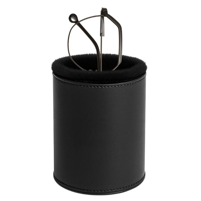 

Eyeglass Holder With Sturdy Standing Designs For Glasses Watches Keys Storage Nightstand Eyewear Organizer чёрный