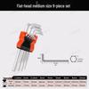 Xingluzhe Industrial Grade 9-Piece Hex Key Set