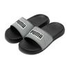Puma Popcat 20 Unisex Sports Rubber Sole One Strap Slides Black White 386720-01