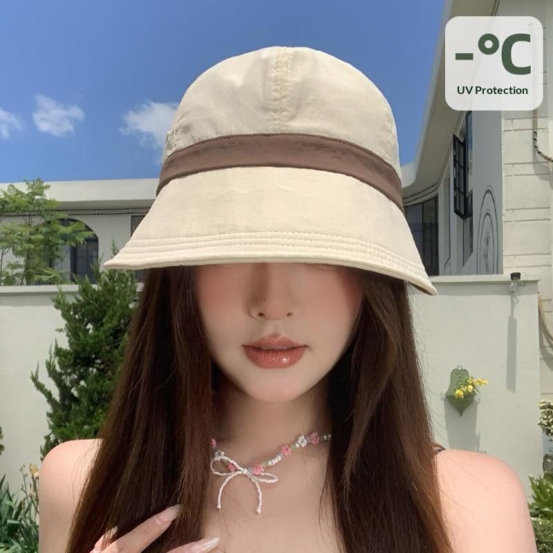 Womens Adjustable Fisherman Hat Wide Brim UV Blocking Sun Hat Lightweight Travel Casual Cap for Beach Outdoor Use