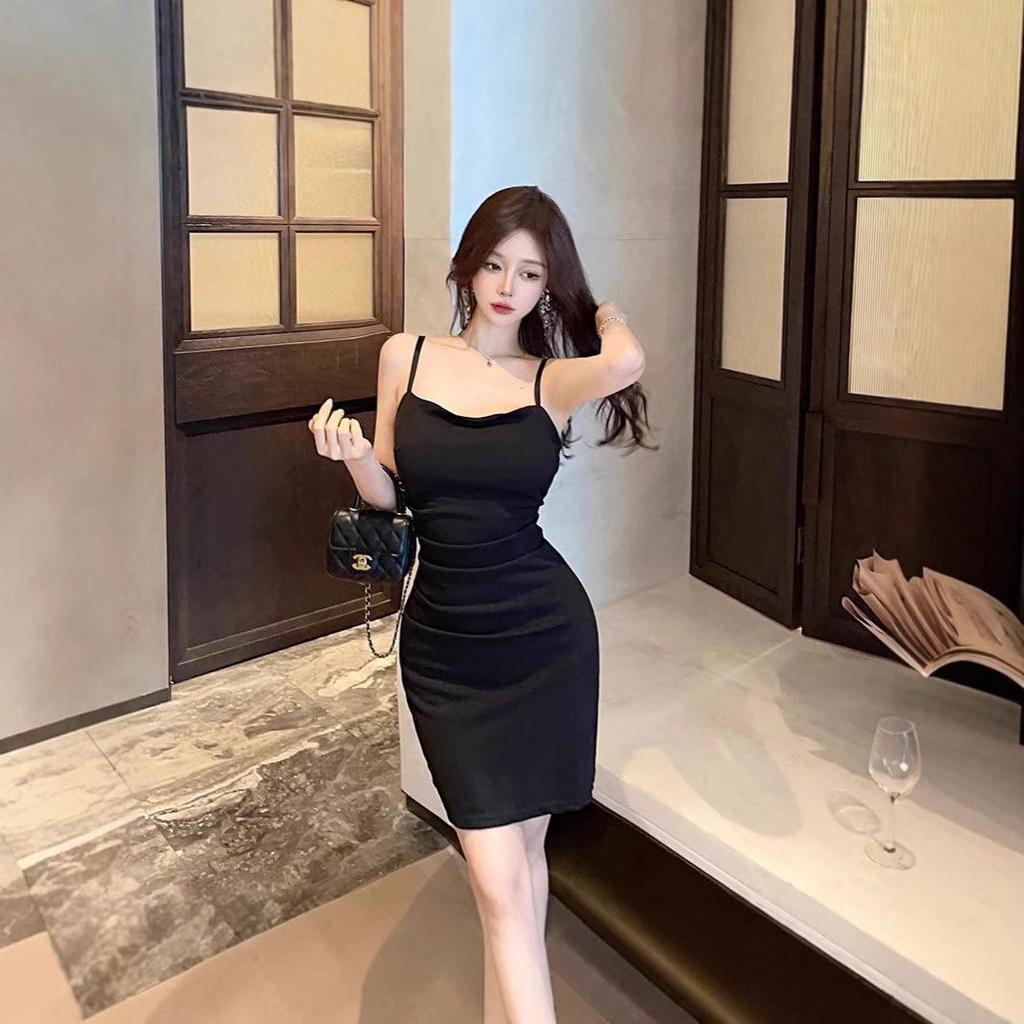 2024 Letní Sexy Zeštíhlující Bodycon Šaty na Ramínka