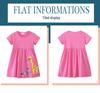 Spring 2026 Stylish Princess Dress for Girls - Fashionable European & American Children's Clothing