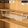 Organizer 15.7-27.6 In Shoe Rack Hanging Retractable Shoe Storage Multifunctional Adjustable Under Cabinet Shelf Closet
