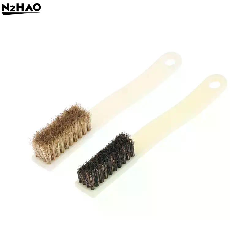2Pcs Brush Bristles Brush Steel Wire Brush For Welding Cleaning Tools Car Floor Roof Cleaning Fabric Brush Kitchen Hand Tools