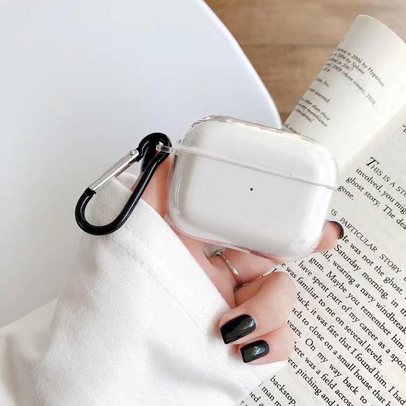 Simple and Transparent TPU Soft Shell Apple AirPods 4th Generation/pro2 Wireless Bluetooth 3rd Generation Earphone Cover Anti-drop