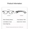 Crystal Reading Glasses For Men Women Anti Scratch Black Red