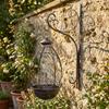 Flower Pot Garden Basket Planter Versatile Artwork Space Saving Vase Flowerpot for Porch