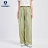 Navigare Women's Solid Casual Loose Long Pants