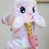 Pet Puppy Clothes Pet Dog Clothes Autumn and Winter Fleece Thickened Warm Color Dream Pony Transformation
