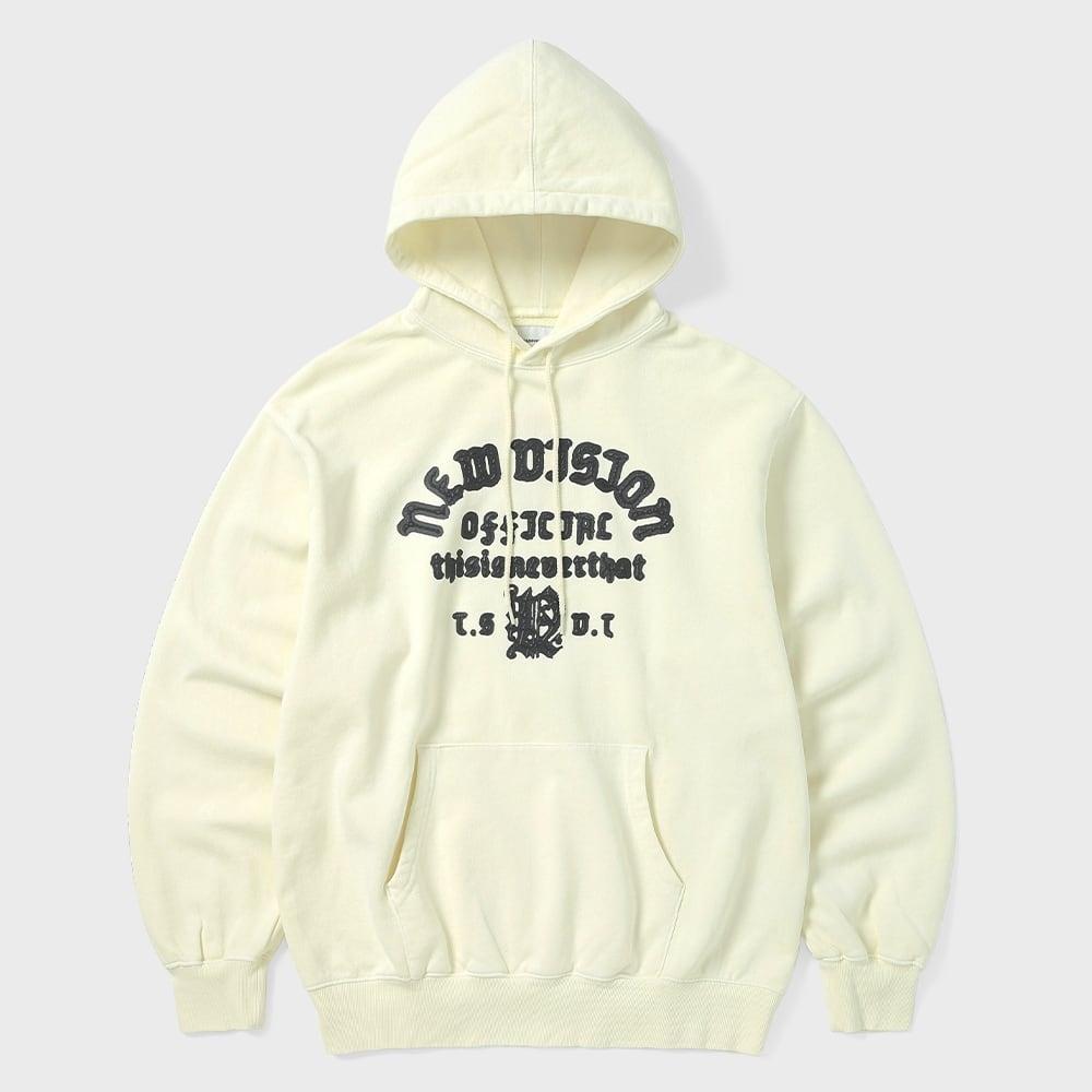 Этот Никогда Не Тот Новый Видение Трещина Худи Айвори XL
