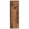Plantenstandaard met Rustieke Houtlook 33 x 33 x 100 cm Bewerkt Hout