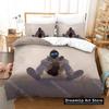 Set Biancheria da Letto Stampa 3D Ragazzo con Ukulele per Bambini Ragazze Twin Queen King Size Copripiumino Federa Letto ragazzi Adulto Tessile per la Casaextile