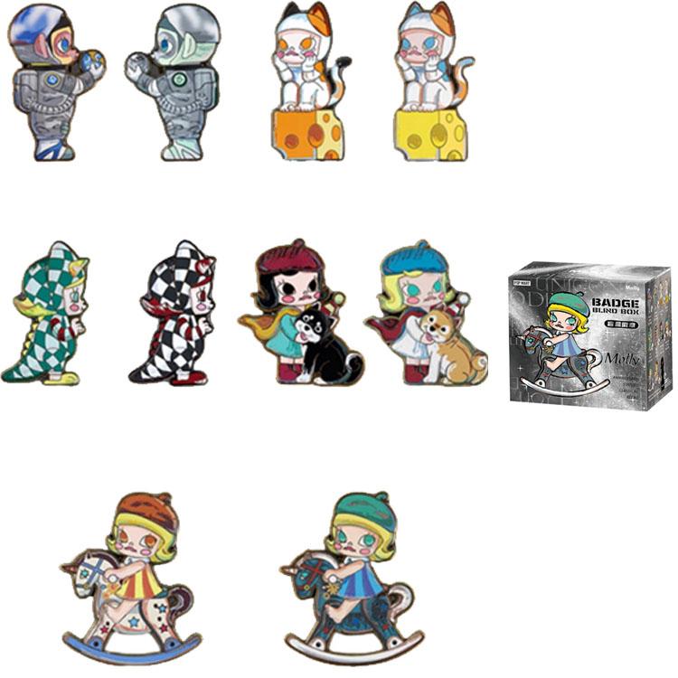 

Новая юбилейная скульптура POP MART MOLLY Коллекция «Классическое возвращение», Значок Мистери Боксы 10 Для одного случайного бокса/целой коробки PPMT-2309-0123 Single Mystery Box