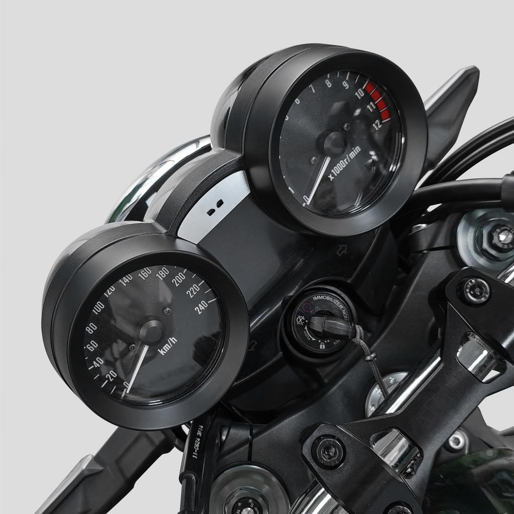 CHINGLAY Bike Meter Cover: Compatible with Z900RS 2018-2026 / Z650RS