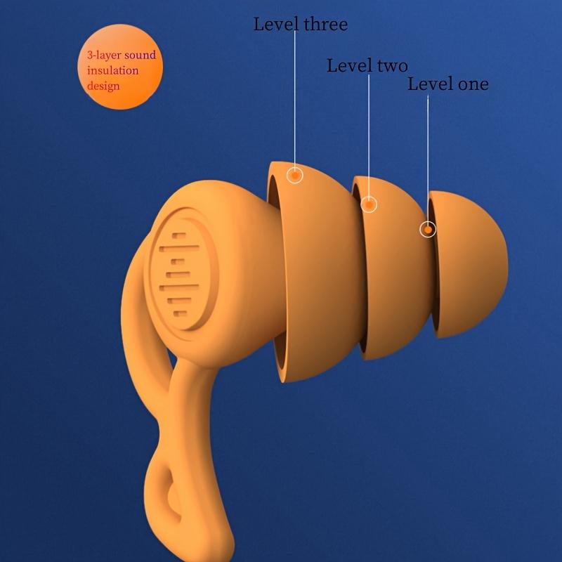 [Silicone|Ultra-Soft] Ultra-Soft Silicone Earplugs | Reusable For Sleeping & Noise Sensitivity Relief | Travel Size