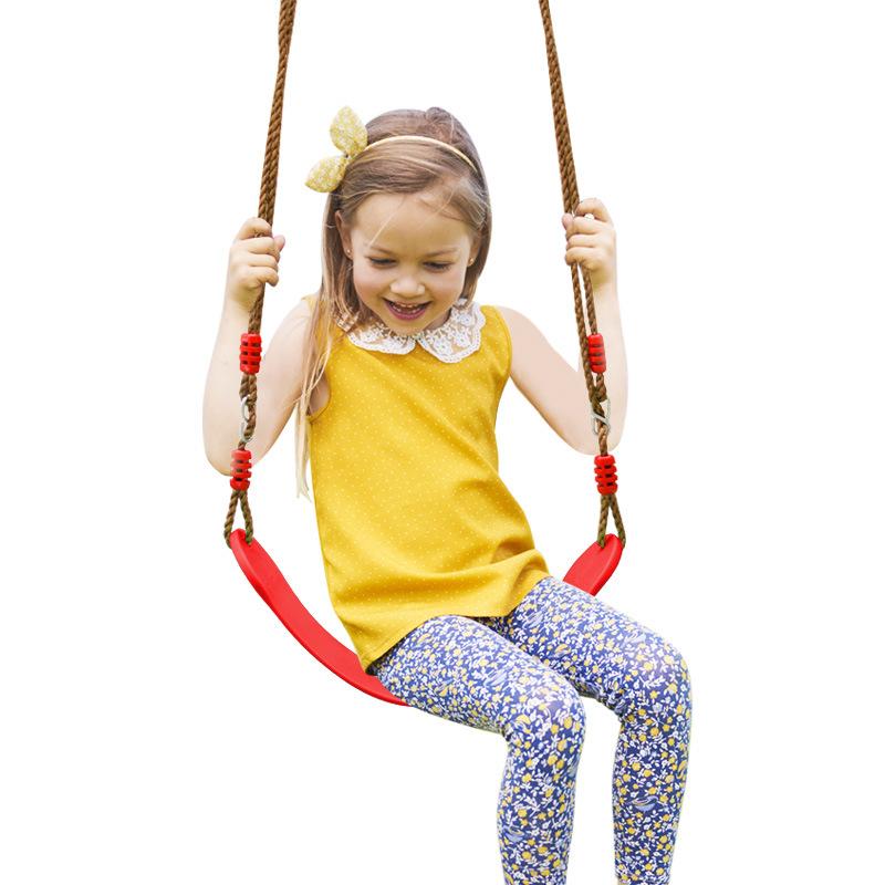Children's Outdoor Soft Swing Obstacle Walking Flat Belt Swing EVA Soft Board Swing