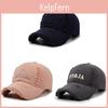 Streetwear Vintage Baseball Cap With Embroidered Letters For Men Women Outdoor Sun Protection