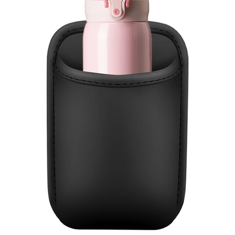 Cup Holder For Car PU Car Seat Cup Organizer Bag Shock Resistant Spill-Proof Multifunctional Vehicle Storage For Umbrella Phone