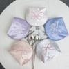 Bowknot Bow Purse Korean Style Cosmetic Bag Square Sanitary Napkin Storage Bag  Girls