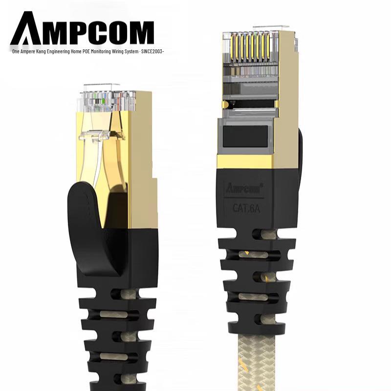 

Anpukang Cat6A Flat Shielded Ethernet Cable