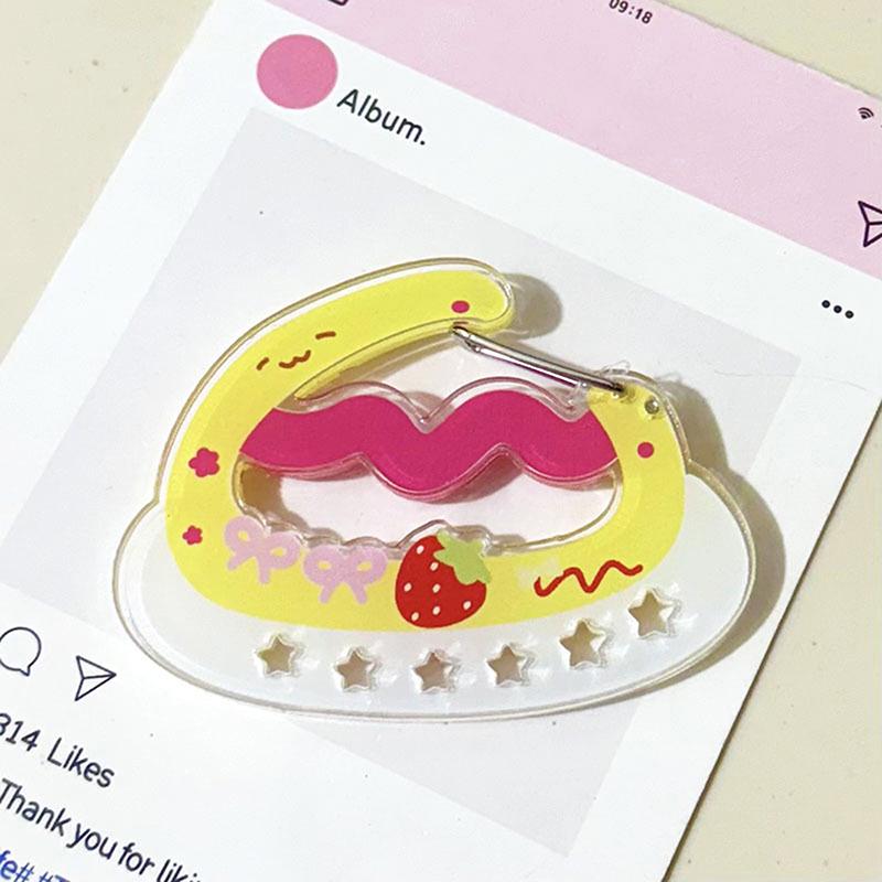 

Милые альпинистские карабины-брелоки, акриловые подвески специальной формы, многофункциональные брелоки, девчачьи украшения для сумки, подарки