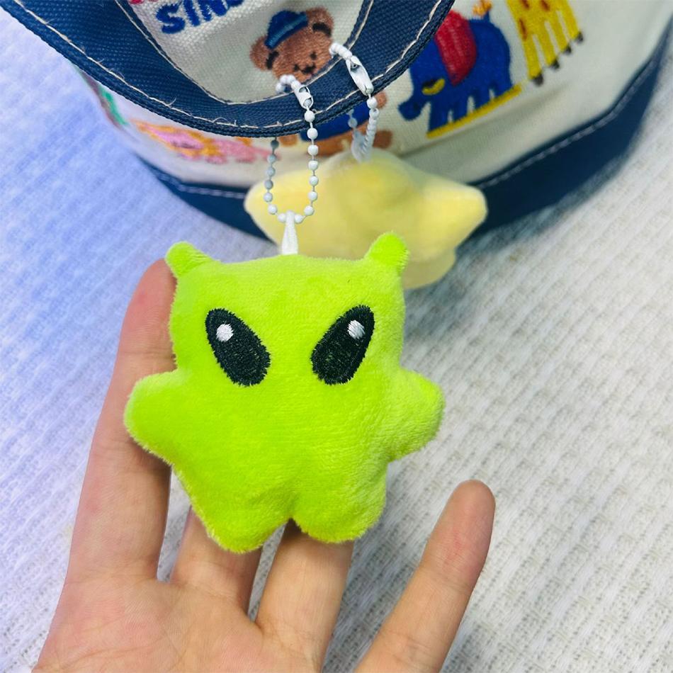 

1/2Pcs Latest Animation Cute Star High Beauty Plush Doll Pendant Mobile Phone Rope Bag Pendant Car Keychain Versatile Birthday Present