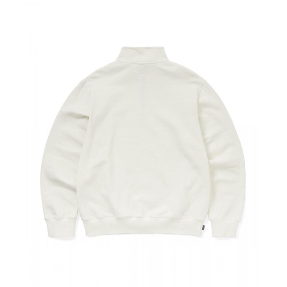 Thisisneverthat T.n.t. Classic Hdp Half Zip Sweatshirt Natural