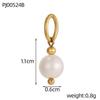 CARLIDANA2PCS Hot Sale Heart Colored Natural Stone Accessories Non Tarnish DIY Jewelry Plated Gold Stainless Steel Charm Pendant