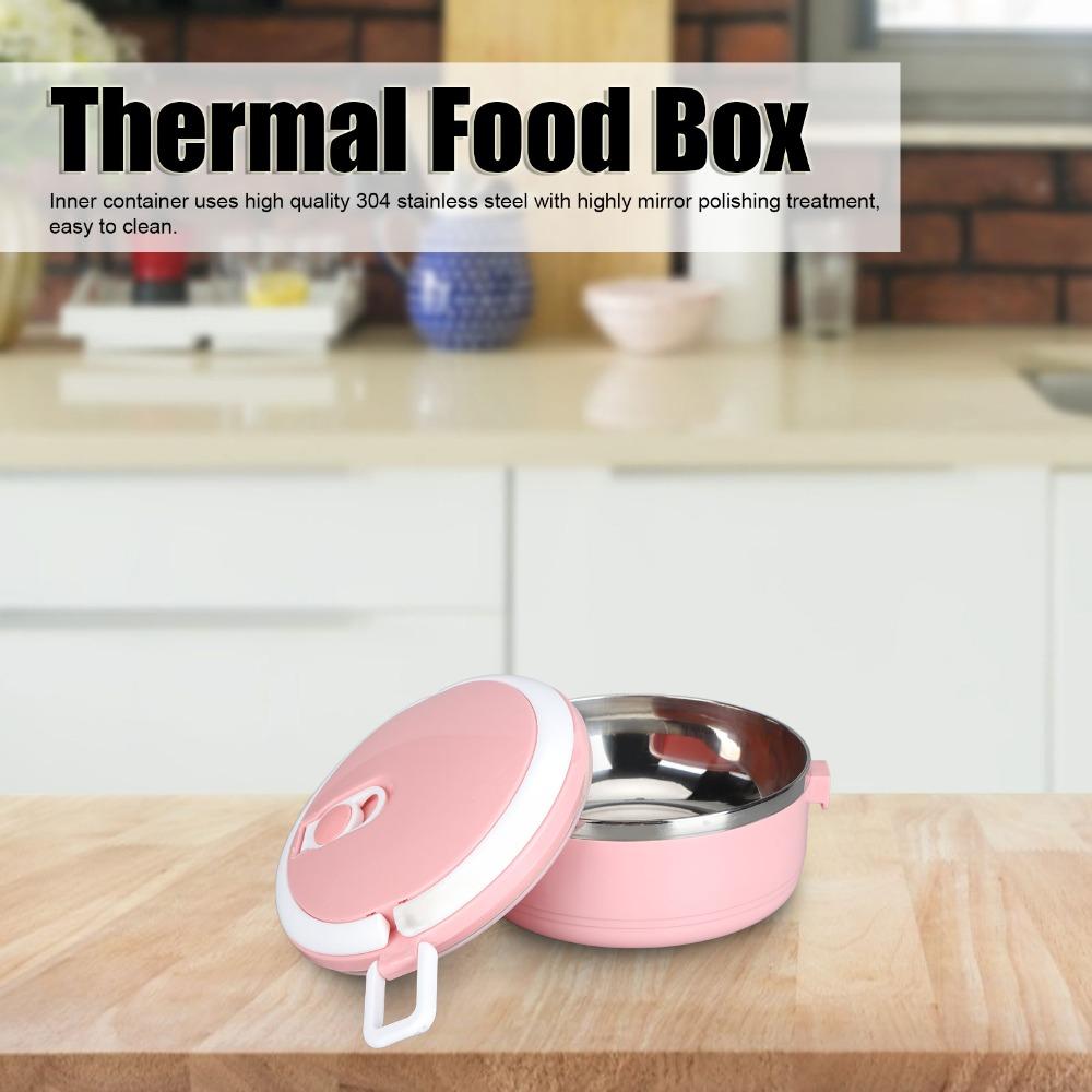 Stainless Steel Leakproof Food Container Portion Control Container Outdoor Travel