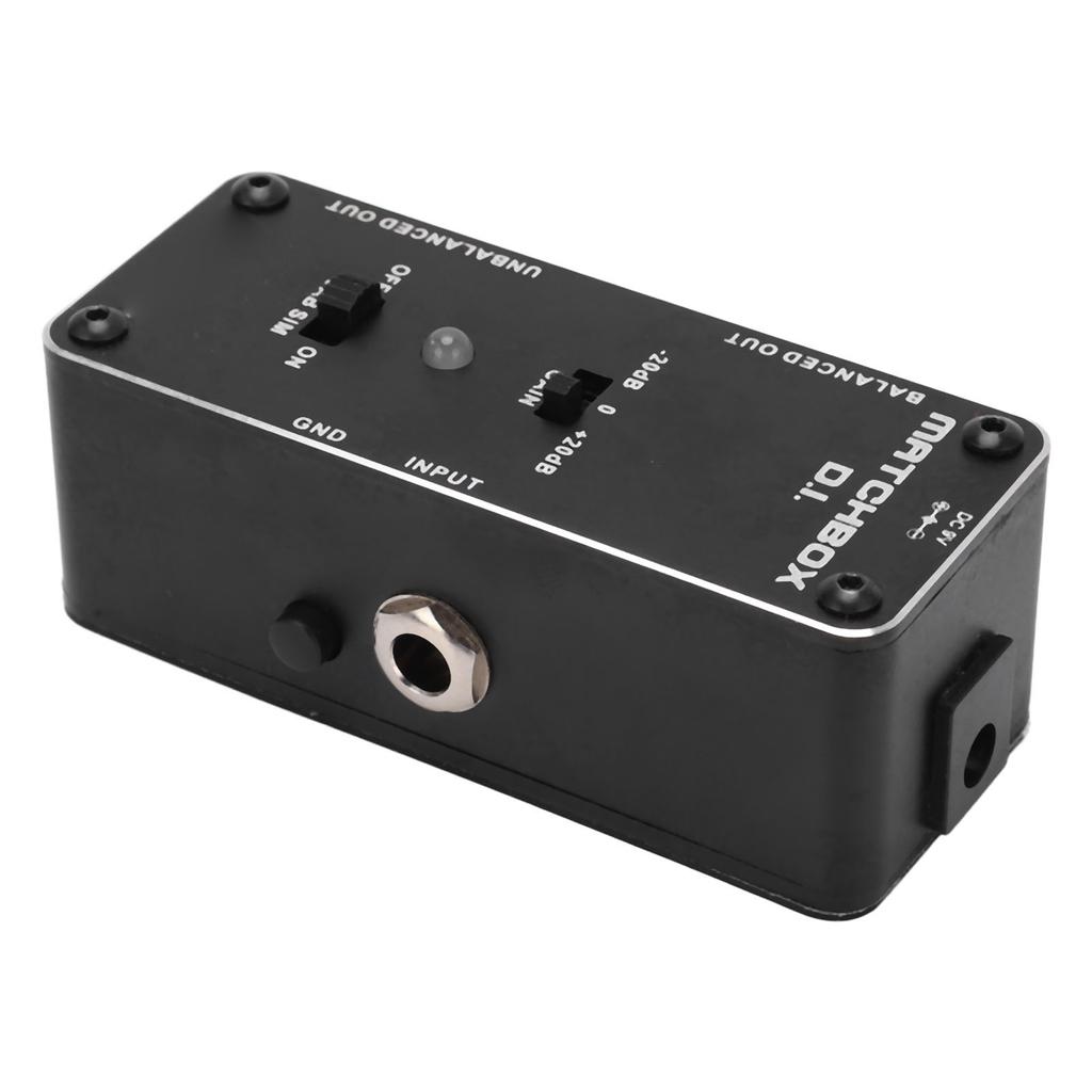 Buy DI Effect Pedal Black Multifunctional Electrical Guitar Bass Pedals