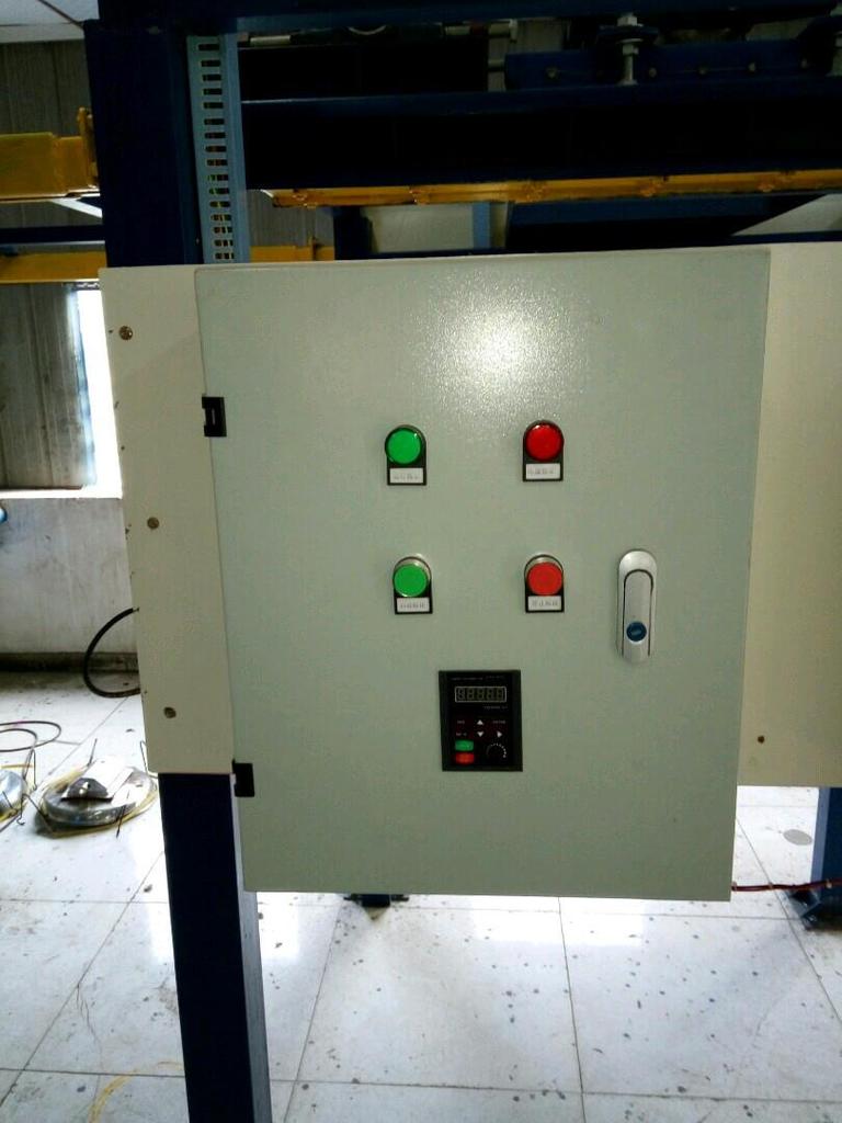 Custom Motor Control Cabinet with PLC, Touch Screen, and Frequency Converter for Fan & Water Pump