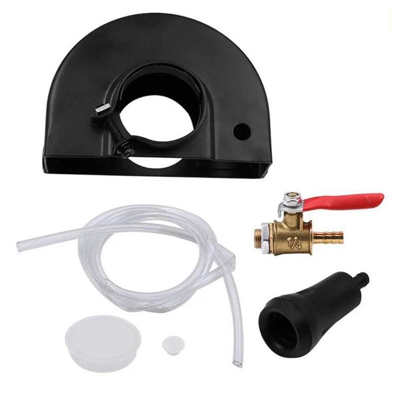 

Комплект защитного кожуха для угловой шлифовальной машины, защитный кожух для основания машины для резки водой с водяным насосом 120*43 мм для защиты угловых шлифовальных машин Pack of 1