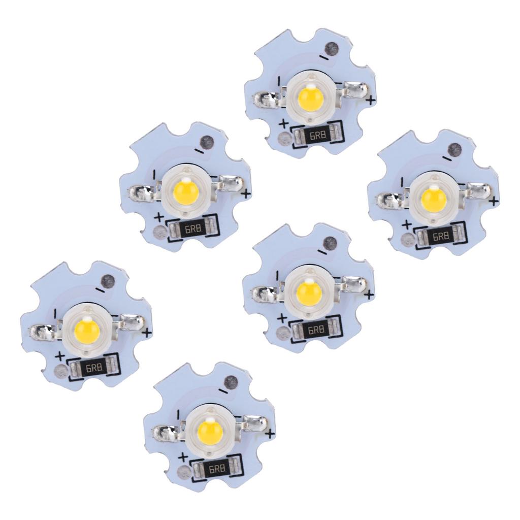 25Pcs 5V LED Chips 200LM 1W High Power LED Lamp Beads for DIY Lighting Fixtures