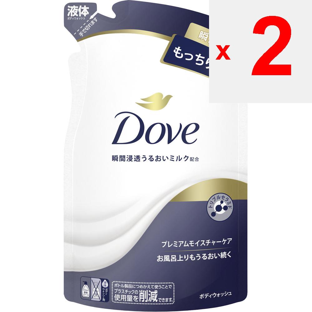 UNILEVER Dove BODY WASH Premium Moisture Care Refill 330g General Purpose (Dove) Body Soap Directions for use]-Liquid Type. <How To Refill the Bottle>