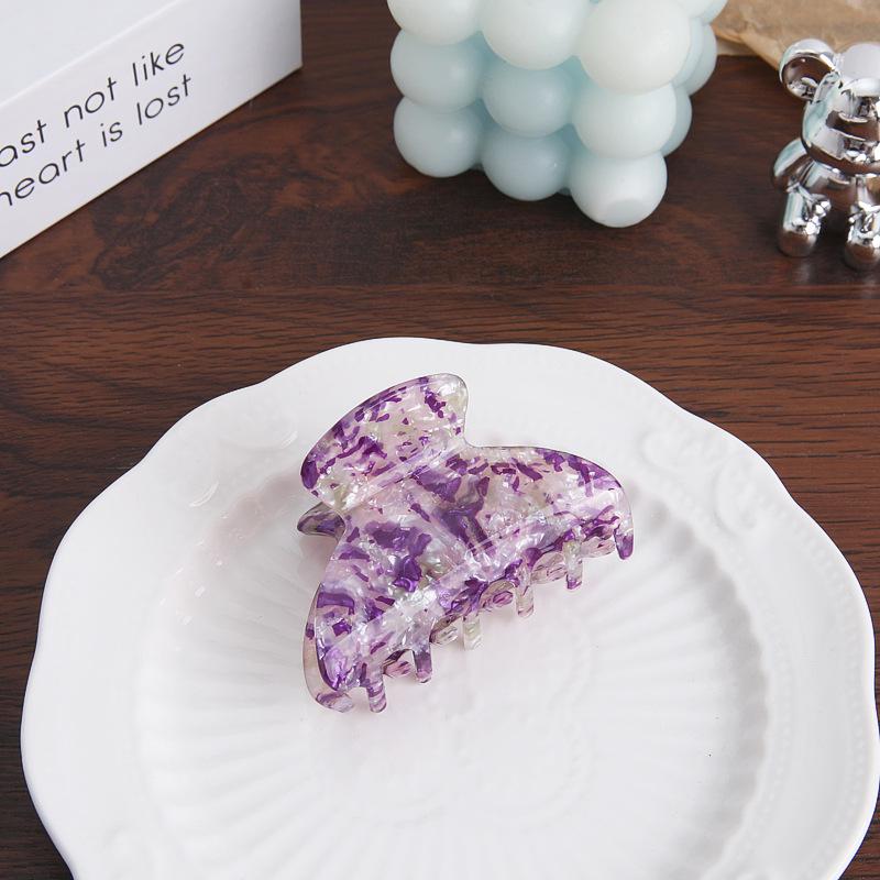 Hochwertige Französische Imitat-Acetat Kleine Monster Haarspange - Elegante Kleine Hai-Haarnadel für Damen-Hochsteckfrisur