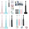 Ultrasonic Sonic Electric Toothbrush With Food-grade Dupont Brushes And Usb Charging
